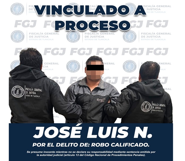 Vinculan a proceso a banda de ladrones que operaba en la vía Apizaco-Huamantla