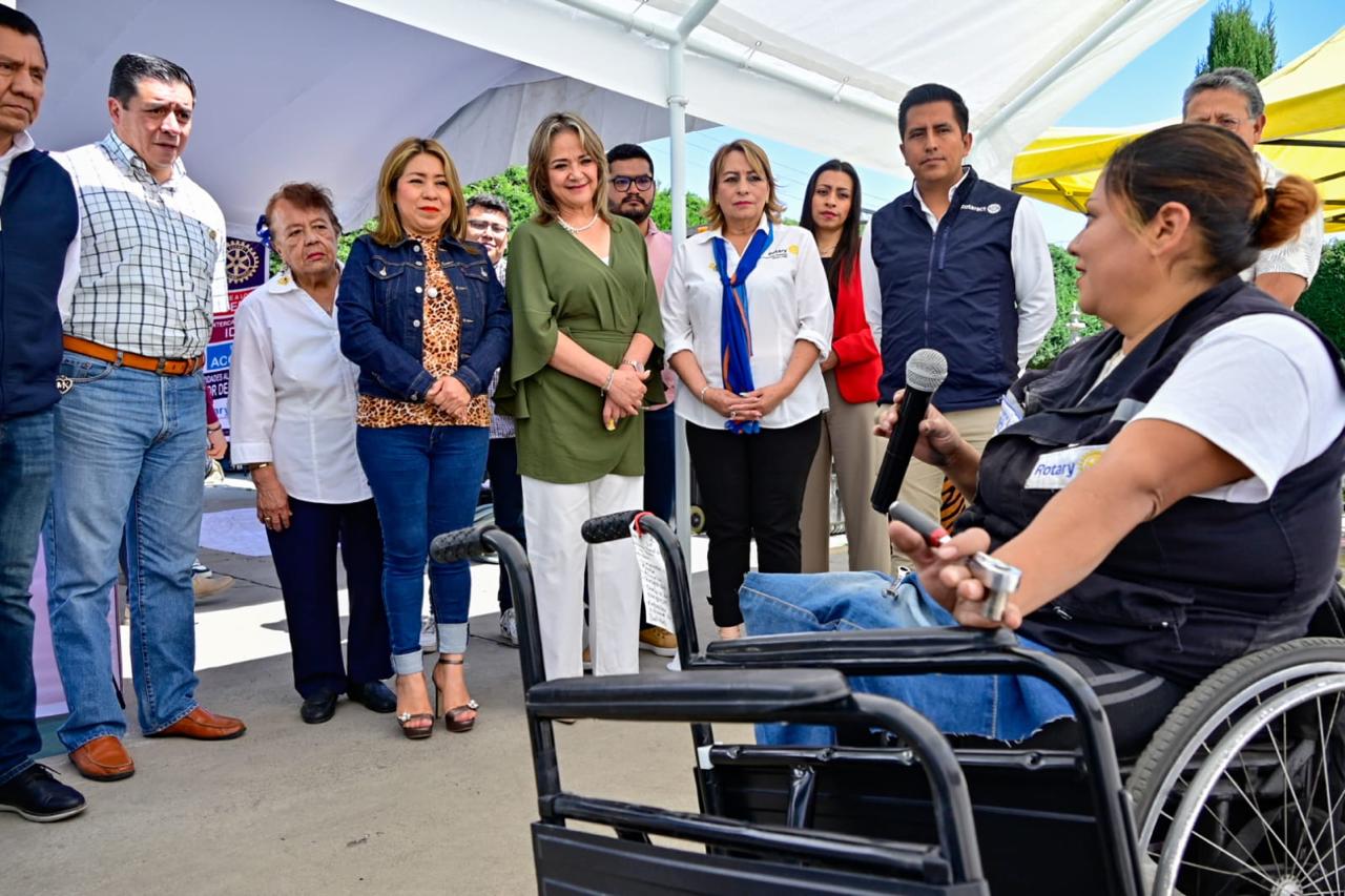 Inicia en Huamantla programa ‘Enchúlame la silla’ que favorecerá a personas con discapacidad