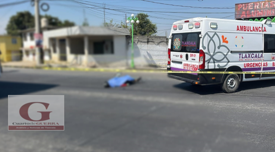 Ciclista muere en la Vía Corta, a la altura de Xiloxoxtla