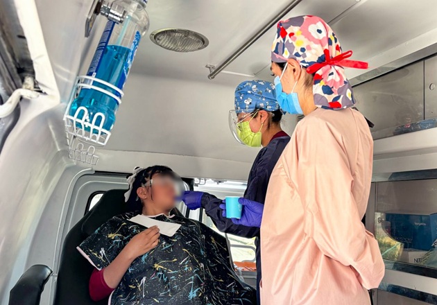 Con la Caravana de Servicios del Gobierno de Huamantla se brinda salud y bienestar al alcance de las familias