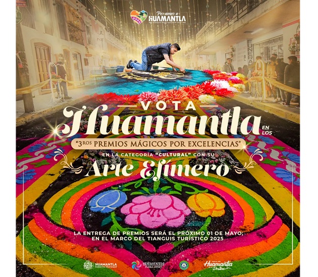 Huamantla avanza en los Premios Mágicos por Excelencias 2025 y se abre la votación