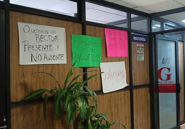 'Echan' sindicalizados a rector de la UTT