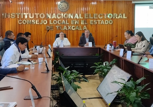 Acuerdan INE e ITE actividades de proceso electoral concurrente de poderes Judicial de la Federación y del estado de Tlaxcala 2024-2025