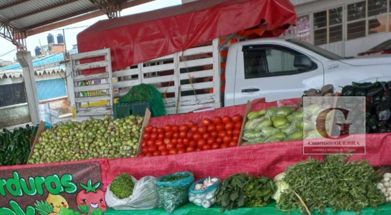 Buscan camioneta que fue robada violentamente en Tenancingo; transportaba fruta y verdura
