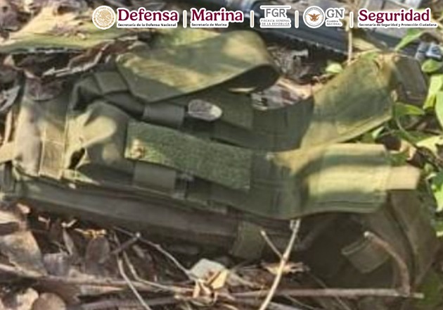 Tras repeler agresiones en Michoacán, autoridades del gabinete de seguridad aseguraron armamento