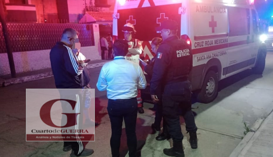 Apenas salió de la cárcel y va a agredir con arma blanca a su expareja en Chiautempan