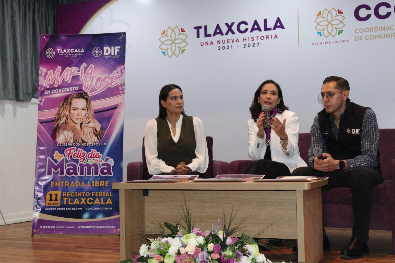 Con concierto de María José, SEDIF celebrará a las mamás de Tlaxcala