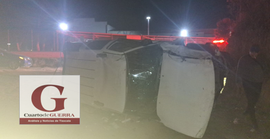 Accidente de tránsito en la carretera Apizaco-Tlaxco: un herido