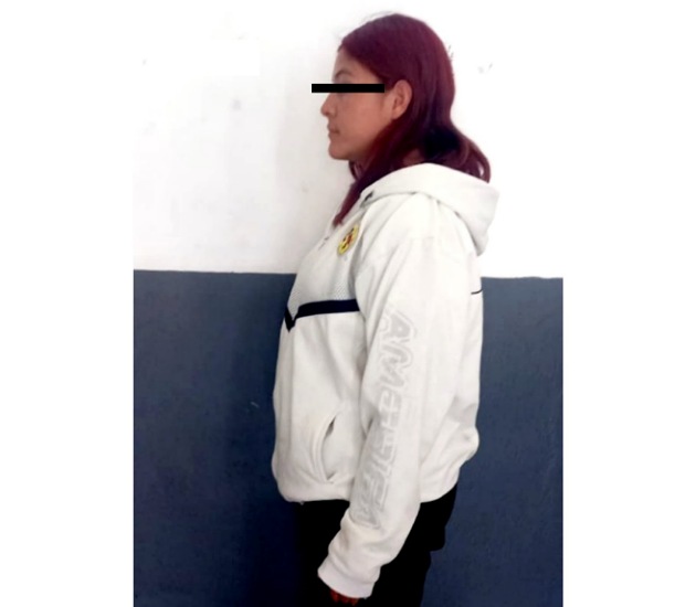 Detienen a mujer fardera de CDMX en Chiautempan