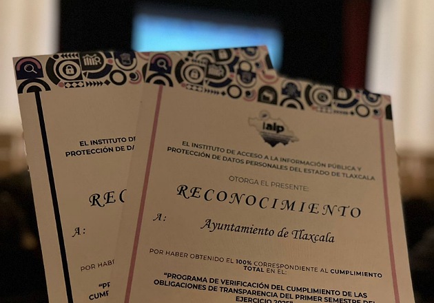 Es el municipio de Tlaxcala, ejemplo estatal en transparencia y protección de datos