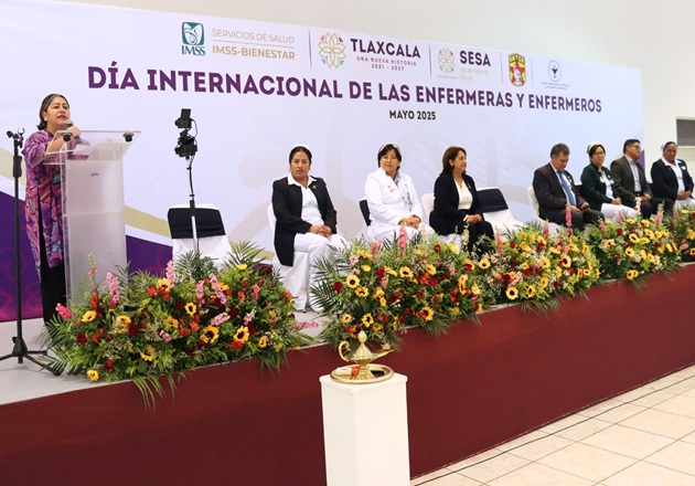 Blanca Águila Lima reconoce a las y los enfermeros; pide a las autoridades garantizar herramientas que faciliten su labor