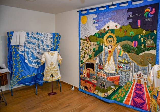 Museo ‘Casa Carito’ de Huamantla es un viaje por la devoción bordada de este Pueblo Mágico