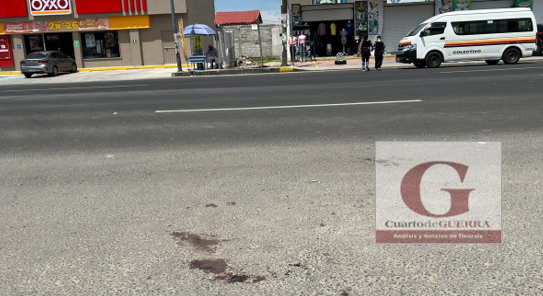 Justicia por propia mano: vecinos de Acuitlapilco tunden a presunto asaltante de combi y de taller mecánico