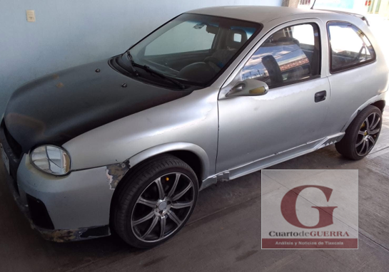 Asalto en Huamantla: Roban Chevy a punta de pistola en plena carretera