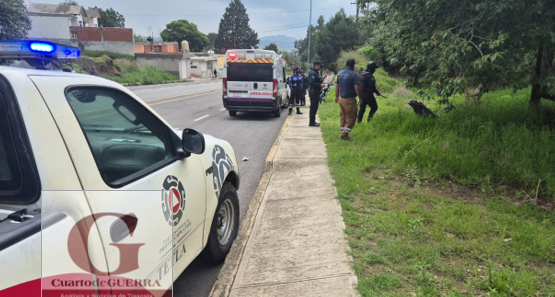 Falsa alarma en Tetla: Cuerpo embolsado resulta ser un perro muerto