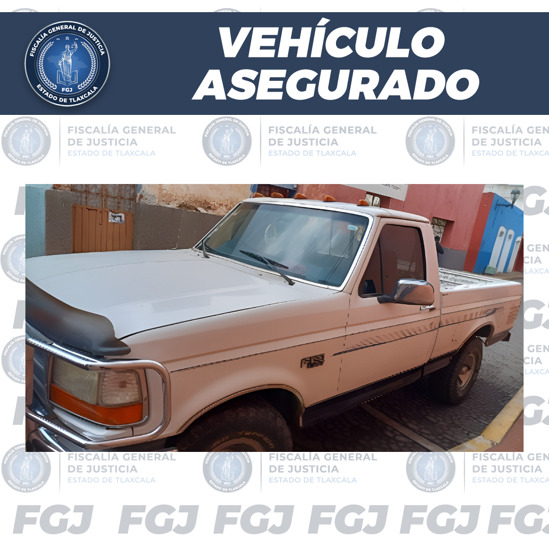 Asegura FGJE dos camionetas por presunta  documentación apócrifa