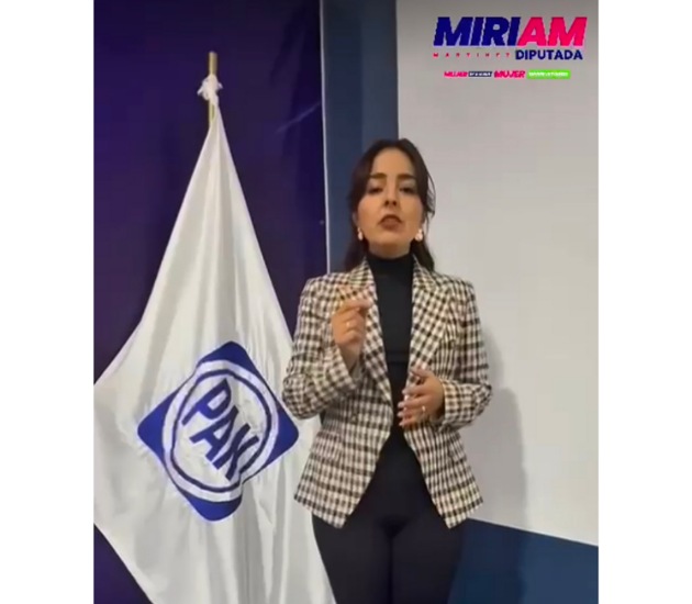 Miriam Martínez lanza un firme llamado contra la Ley Espía propuesta por Morena