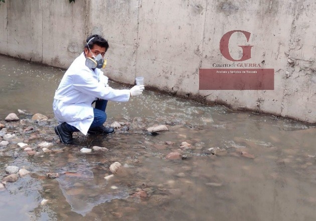 Detectan alta contaminación y riesgo genético en ríos Briones y Negros, en Chiautempan