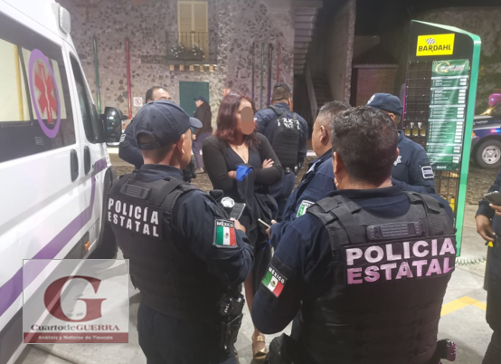 Hombre es baleado por taxista tras supuesto asalto, en límites de Tetlatlahuca y Zacatelco