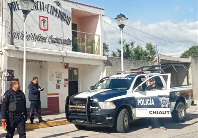Policía de Chiautempan refuerza la proximidad social con presidencias de comunidad