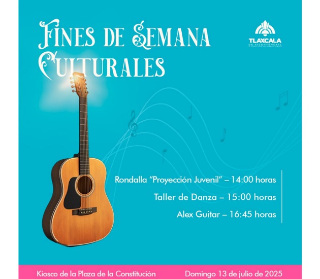 Ayuntamiento de Tlaxcala invita a disfrutar un fin de semana cultural en la capital