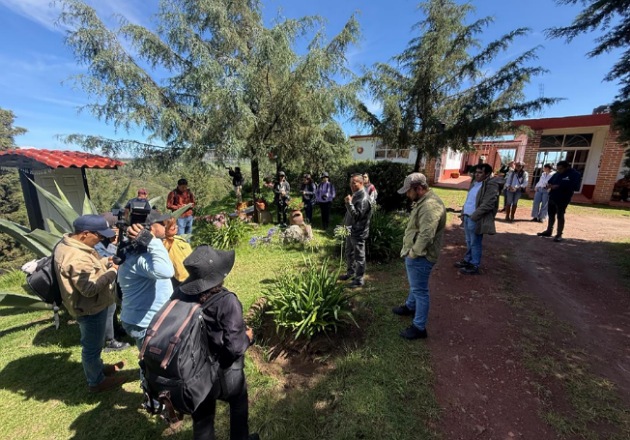 Medios estatales y nacionales visitan el Santuario de las Luciérnagas para promover turismo sostenible en Tlaxcala