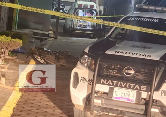 Persecución policial en Nativitas termina con un muerto