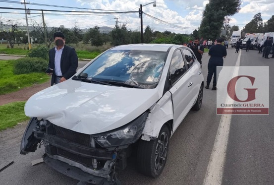 Tragedia en Yauhquemehcan: Abuelo muere atropellado al cruzar la México-Veracruz
