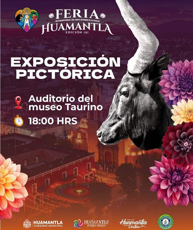 Invitan a inauguración de exposición pictórica en el Museo Taurino como parte de la Feria Huamantla 2025