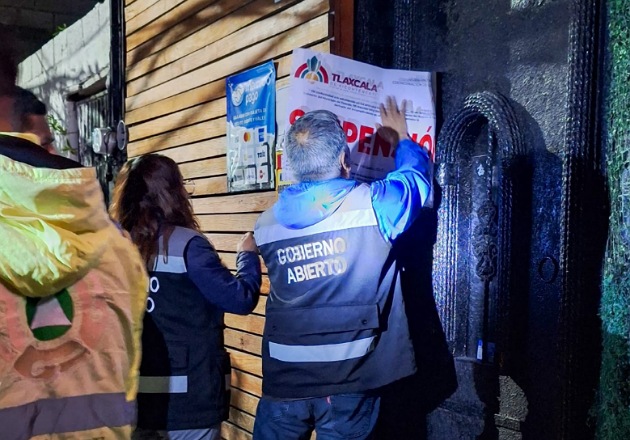 Clausuran bar en Tlaxcala capital por incumplir normatividad municipal