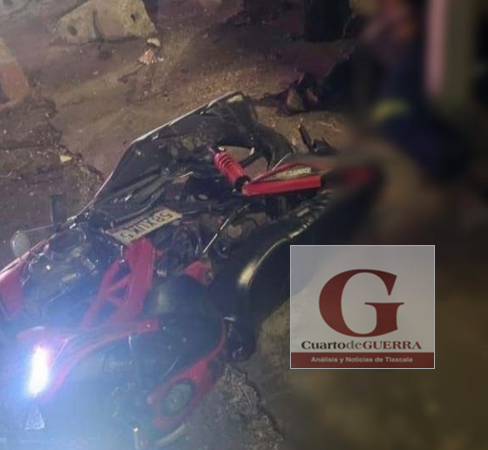 Motociclista fallece en la México-Puebla