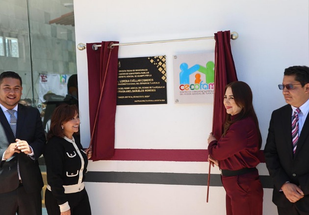 Gobernadora inaugura Centro de Convivencia Familiar en Calpulalpan