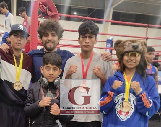 Boxeadores tlaxcaltecas buscan apoyo para competir en torneo internacional en Mexicali, Baja California