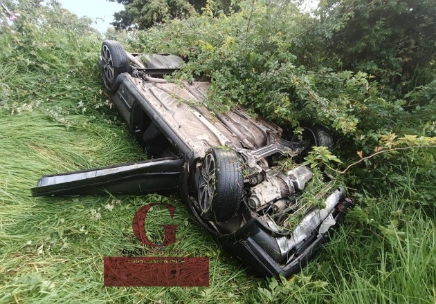 En Panotla: Deja dos lesionados par de accidentes de carretera