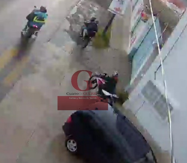 Cinco sujetos asaltan a mano armada negocio en Tlatempan, Apetatitlán