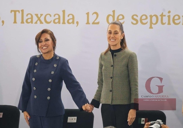 Lorena Cuéllar a Sheinbaum: Amor con amor se paga; Tlaxcala seguirá sembrando con usted