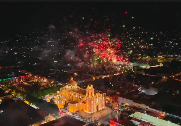 Menor resulta lesionado por explosión accidental de pirotecnia durante el Grito de Independencia en Tlaxcala