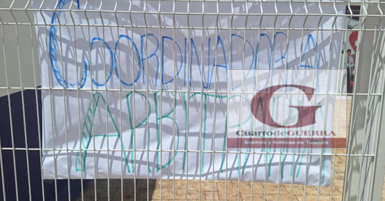 Protestan en Apizaco por despidos  injustificados en la Coordinación de Bienestar Animal