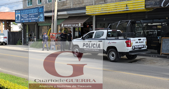 Asaltan negocio en Santa María Ixtulco, Tlaxcala; roban dinero en efectivo y pertenencias