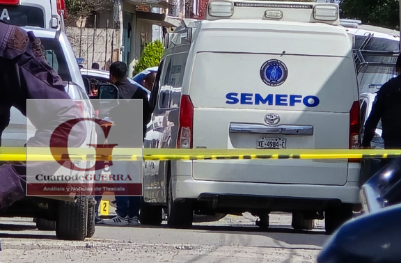 Ataque armado en Apizaco deja un muerto y una mujer herida