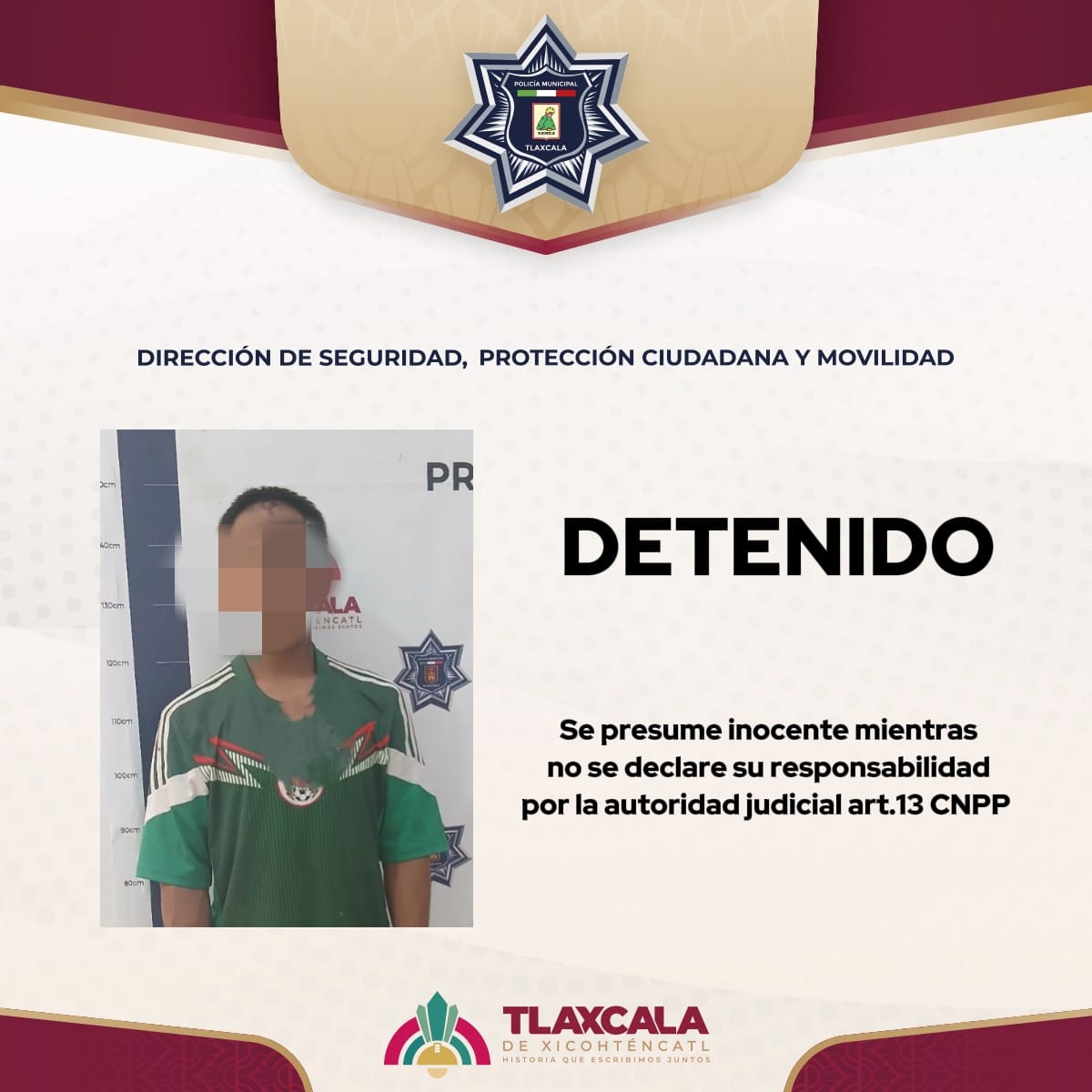 Policía de la capital detiene a hombre señalado por intento de robo a una mujer en un estacionamiento