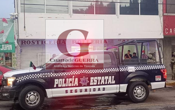 Ex militar asalta pollería en Tetla; es detenido por empleados y vecinos