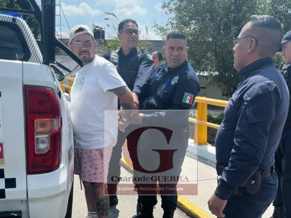 Cae asaltante en Zacatelco tras robar a cuentahabiente en Papalotla; otros dos escapan