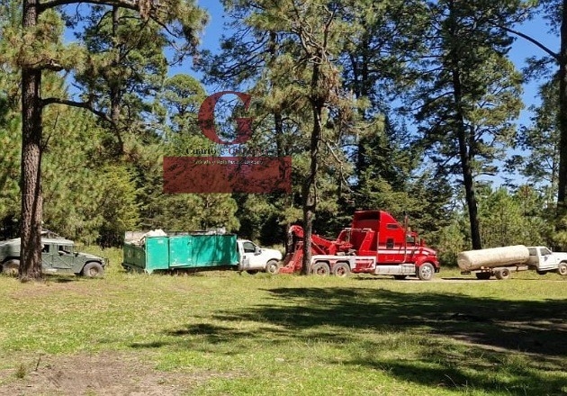 Aseguran tres vehículos y gas LP robado cerca de un ‘piquete’ ilegal en Nanacamilpa