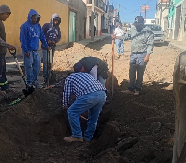 Mantenimiento permanente de la red de agua en Huamantla