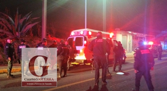 Joven de 17 años es baleado durante asalto violento en Xochitecatitla, Nativitas