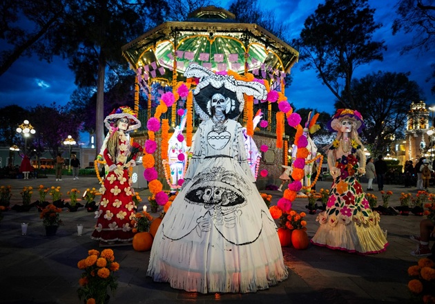Tradición y color en el Festival de la Vida y la Muerte en Tlaxcala