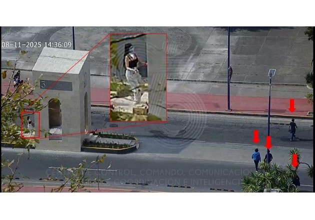 Identifica C5i a probables responsables de actos de vandalismo