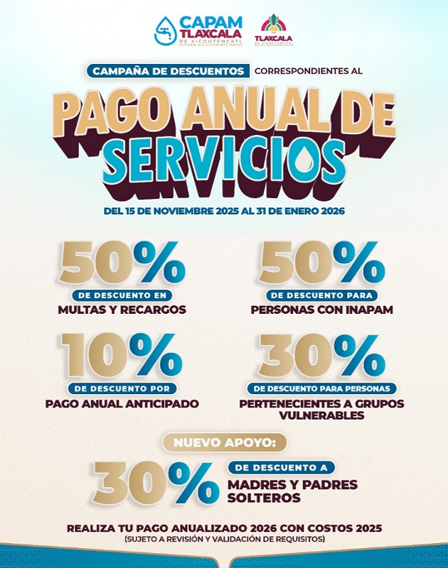 Iniciará la CAPAM descuentos en el pago de agua potable en el marco del Buen Fin