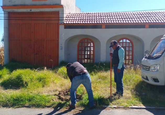 CAPAMH continúa con reparación y mantenimiento de la red de agua potable en distintos puntos de Huamantla
